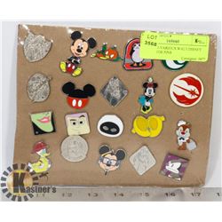 LOT OF 20 VARIOUS WALT DISNEY COLLECTOR PINS