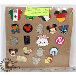 LOT OF 20 VARIOUS WALT DISNEY COLLECTOR PINS