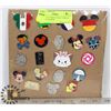 Image 1 : LOT OF 20 VARIOUS WALT DISNEY COLLECTOR PINS