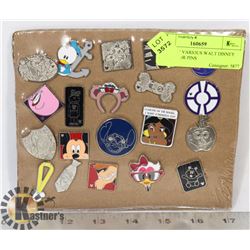 LOT OF 20 VARIOUS WALT DISNEY COLLECTOR PINS