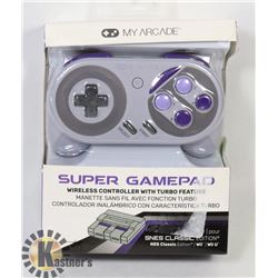 NEW MY ARCADE SUPER GAMEPAD WIRELESS CONTROLLER