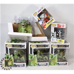BOX OF DAMAGE BOX FUNKO FIGURES