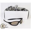 Image 1 : BOX OF BLACK OAKLEY STYLE SUNGLASSES