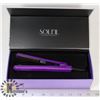 Image 1 : SOLIEL MINI PURPLE FLAT IRON WITH CERAMIC PLATES