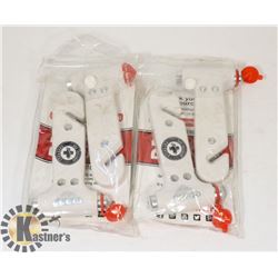 2 PACK OF WINDOW BREAKER/SEATBELT CUTTER TOOLS