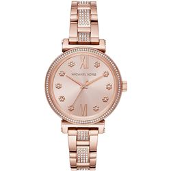 NEW MICHAEL KORS 36MM ROSE-GOLD TONE MSRP $375