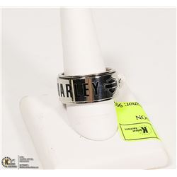 NEW MEN'S HARLEY DAVIDSON RING ON RING