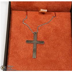 417 STAMPED SILVER 24 INCH CHAIN WITH