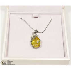 18 KT GOLD PLATED 18 INCH CHAIN WITH 18 KT