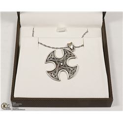 .925 SILVER 24 INCH CHAIN WITH .925 SILVER