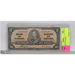 CANADIAN 1937 $2 BILL