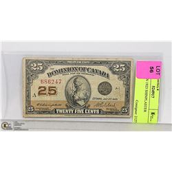 CANADIAN 1923 SHINPLASTER