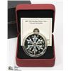 Image 1 : 2007 $20 STERLING SILVER COIN - CRYSTAL SNOWFLAKE