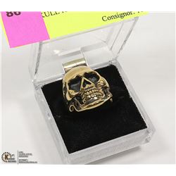 MENS SKULL RING SIZE 8.5