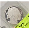 Image 1 : TROY OUNCE SILVER US BUFFALO COIN