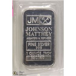 TROY OUNCE SILVER BAR