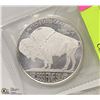 Image 1 : TROY OUNCE SILVER US BUFFALO COIN