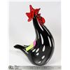 Image 1 : GORGEOUS DESIGNS ART GLASS ROOSTER 9" TALL