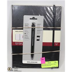 MOLESKIN RULED PAPER TABLET WITH MOLESKIN PEN