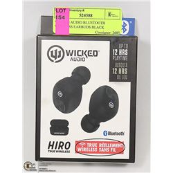 WICKED AUDIO BLUETOOTH WIRELESS EARBUDS BLACK
