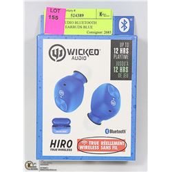 WICKED AUDIO BLUETOOTH WIRELESS EARBUDS BLUE