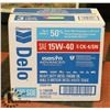 CHEVRON DELO SDE 15W40 MOTOR OIL - NEW