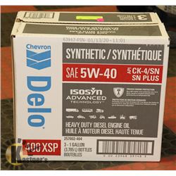 CHEVRON DELO FULL SYNTHETIC 5W40 MOTOR OIL - NEW