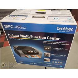 UNUSED BROTHER MFC-495CW PRINTER -
