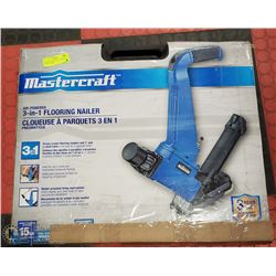 MASTER CRAFT 3-IN-1 FLOORING NAILER - NEW