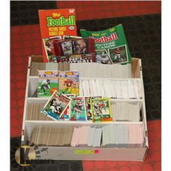 90/91  3200 NFL CARDS INCL 32 UNOPENED PKG