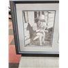 Image 3 : BERNIE BROWN 24 X 12 FRAMED PRINT WITH PENCIL