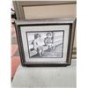 Image 2 : BERNIE BROWN FRAMED PENCIL DRAWING  12 x 10