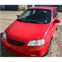 2007 CHEVROLET AVEO LT HATCHBACK