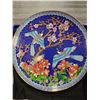 Image 1 : GENUINE CLOISONNE COLLECTOR PLATE "CHINESE BIRDS