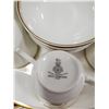 Image 2 : ROYAL DOULTON "GOLD CONCORD" 80PC FINE CHINA SET