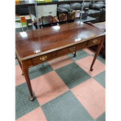QUEEN ANNE STYLE DESK 48 X 24 30