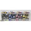 Image 1 : FUNKO POP SET OF FOUR POWER RANGER FIGURES