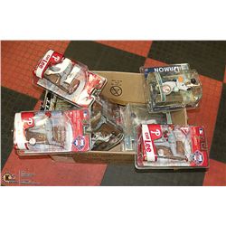 LOT OF 12 BASEBALL ACTION FIGURES