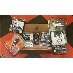 LOT OF 7 ASSORTED SPORTS ACTION FIGURES