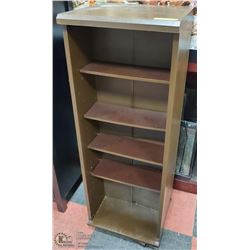 SWIVELING WOOD SHELF 16 X 16 X 41