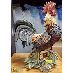 LIFE SIZE ROOSTER ORNAMENT 24" TALL
