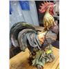 Image 3 : LIFE SIZE ROOSTER ORNAMENT 24" TALL
