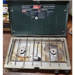 COLEMAN PROPANE CAMP STOVE