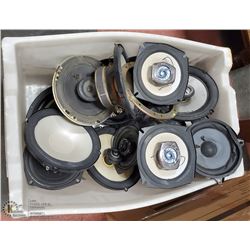 LARGE BOX AUTOMOTIVE SPEAKERS INFINITY, PIONEER