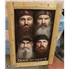 Image 1 : LARGE WOOD FRAMED DUCK DYNASTY POSTER