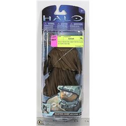 HALO MASTER CHIEF WITH CLOAK ACTION FIGURE