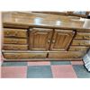 Image 3 : 8 DRAWER DRESSER & MIRROR 68 X 78 X 17