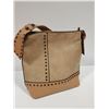 Image 1 : NEQ HI JEAN TWO TONED BROWN SHOULDER BAG