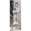 Image 1 : PORCELAUN ORIENTAL LADY STATUE 24" TALL