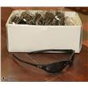 Image 1 : BOX OF BLACK OAKLEY STYLED SUNGLASSES
